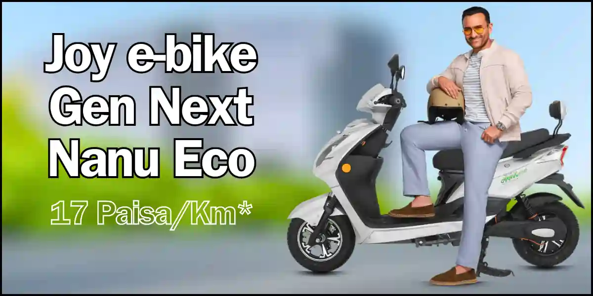 Joy e-bike Gen Next Nanu Eco price