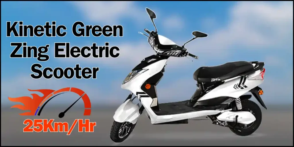 Kinetic Zing Electric Scooter Range 