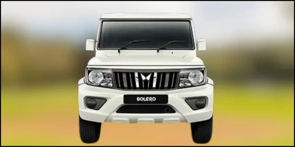 Mahindra Bolero Front Side View