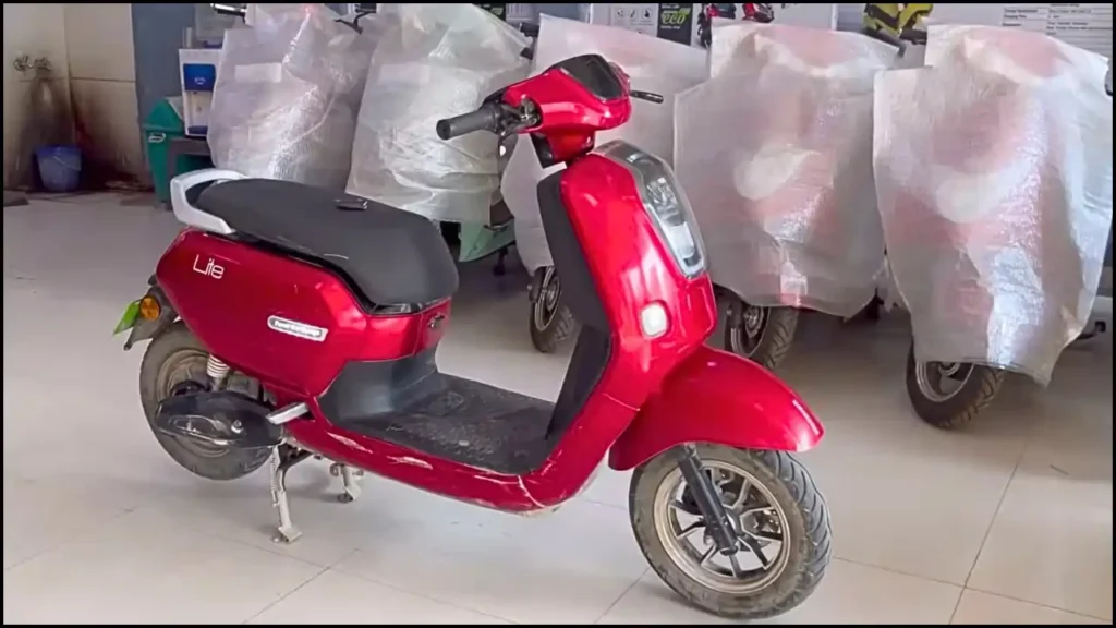 Okinawa Lite Red Colour Electric Scooter