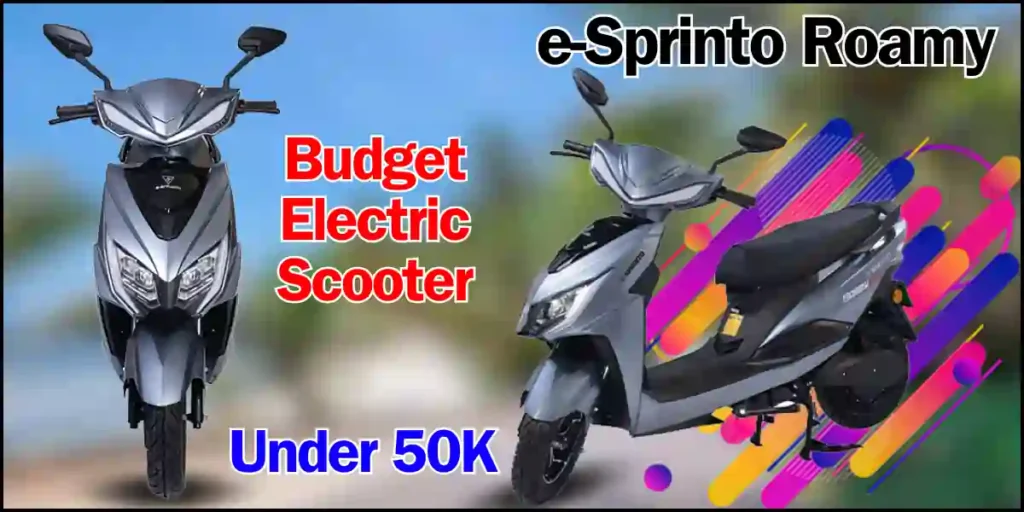 e-Sprinto Roamy Electric Scooter price