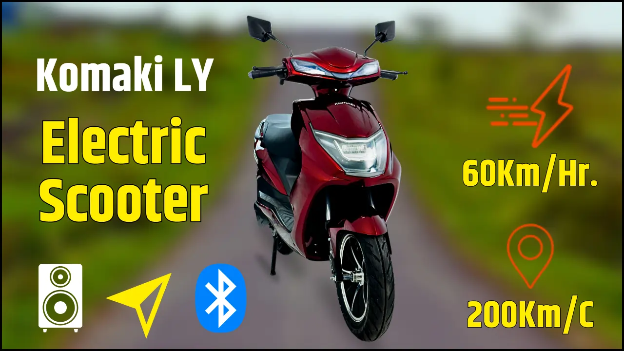 Komaki LY Electric Scooter Features