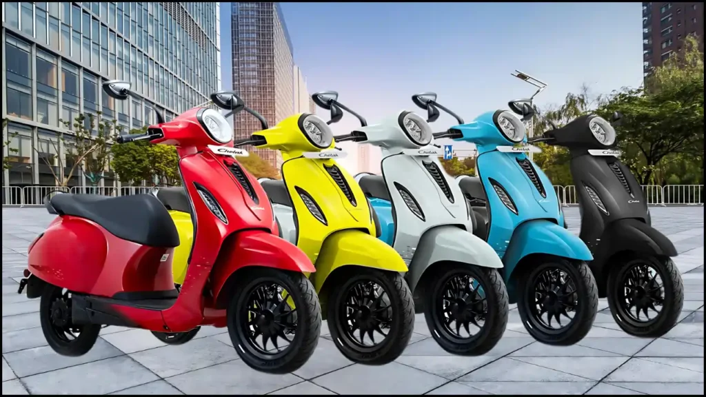 Bajaj Chetak 2901 colour option Bajaj Chetak 2901: चेतक का न्यू बजट वेरिएंट लॉन्च, जानें इसके कीमत, फीचर्स और परफॉर्मेंस