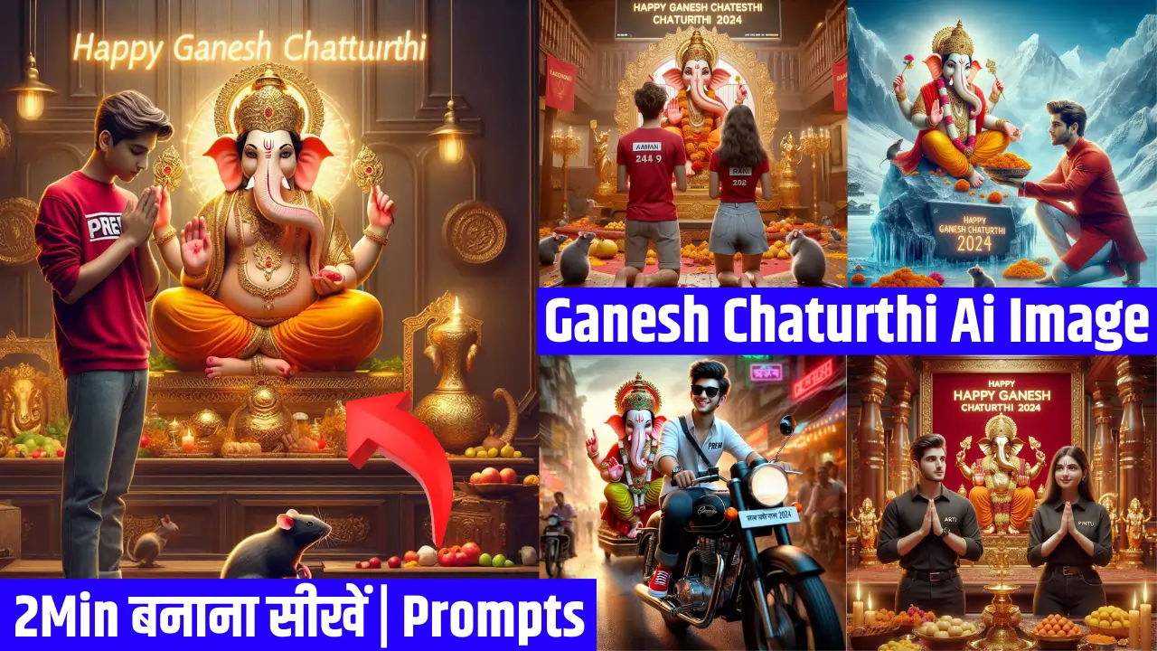 Ganesh Chaturthi HD AI Image Prompts Pack