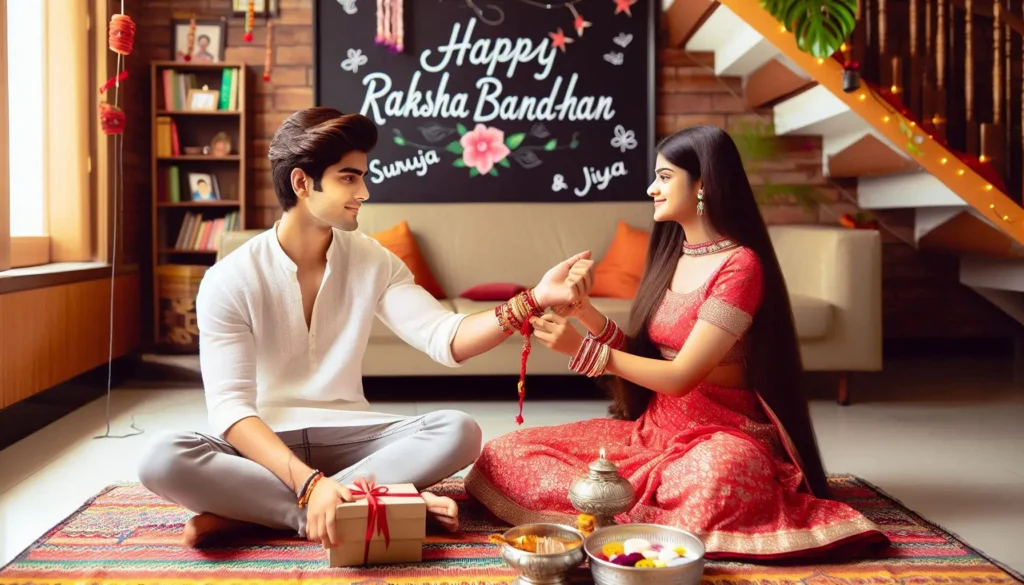 Raksha Bandhan AI Image