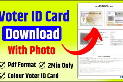 Voter ID Card Download With Photo In PDF