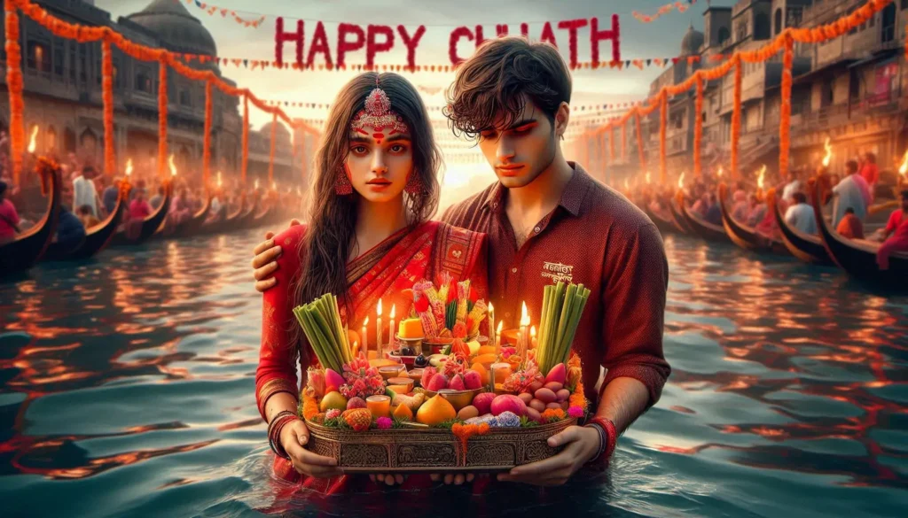 Chhath Puja Bing AI Image Prompt 2